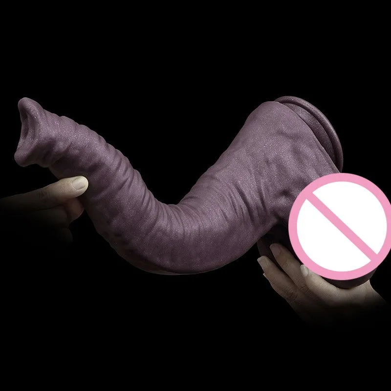 Elephant Anal Dildo Butt Plug - Realistic Animal Monsterdildo Silicone Male Female Sex Toy