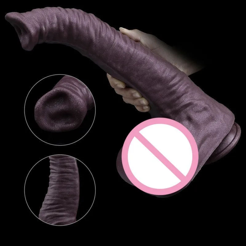 Elephant Anal Dildo Butt Plug - Realistic Animal Monsterdildo Silicone Male Female Sex Toy