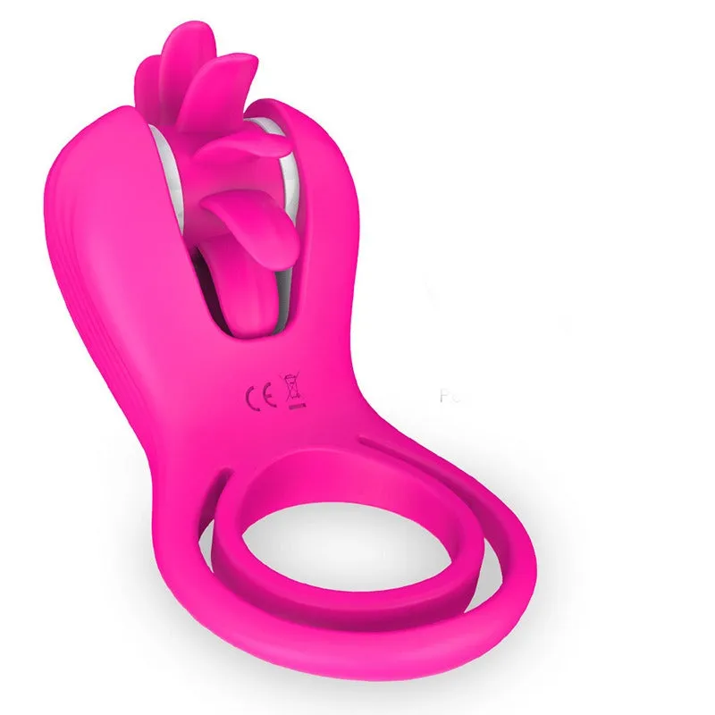 EnchantingUnicorn - Tongue Clit Licker & Rotating Couple Cock Ring
