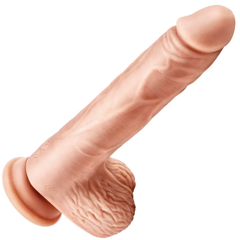Erocome - Aquila Heating Rotating Vibrating Realistic Dildo 8.8 (Beige)