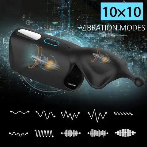 Eros Glans & Shaft Stimulator | Vibrating Masturbator | 10 Vibrations | USB