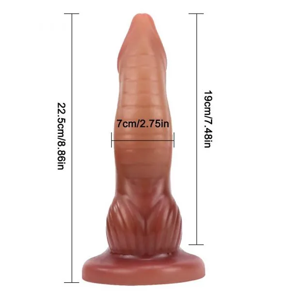 Exotic 8 Huge Monster Dildo | Suction Cup | Silicone