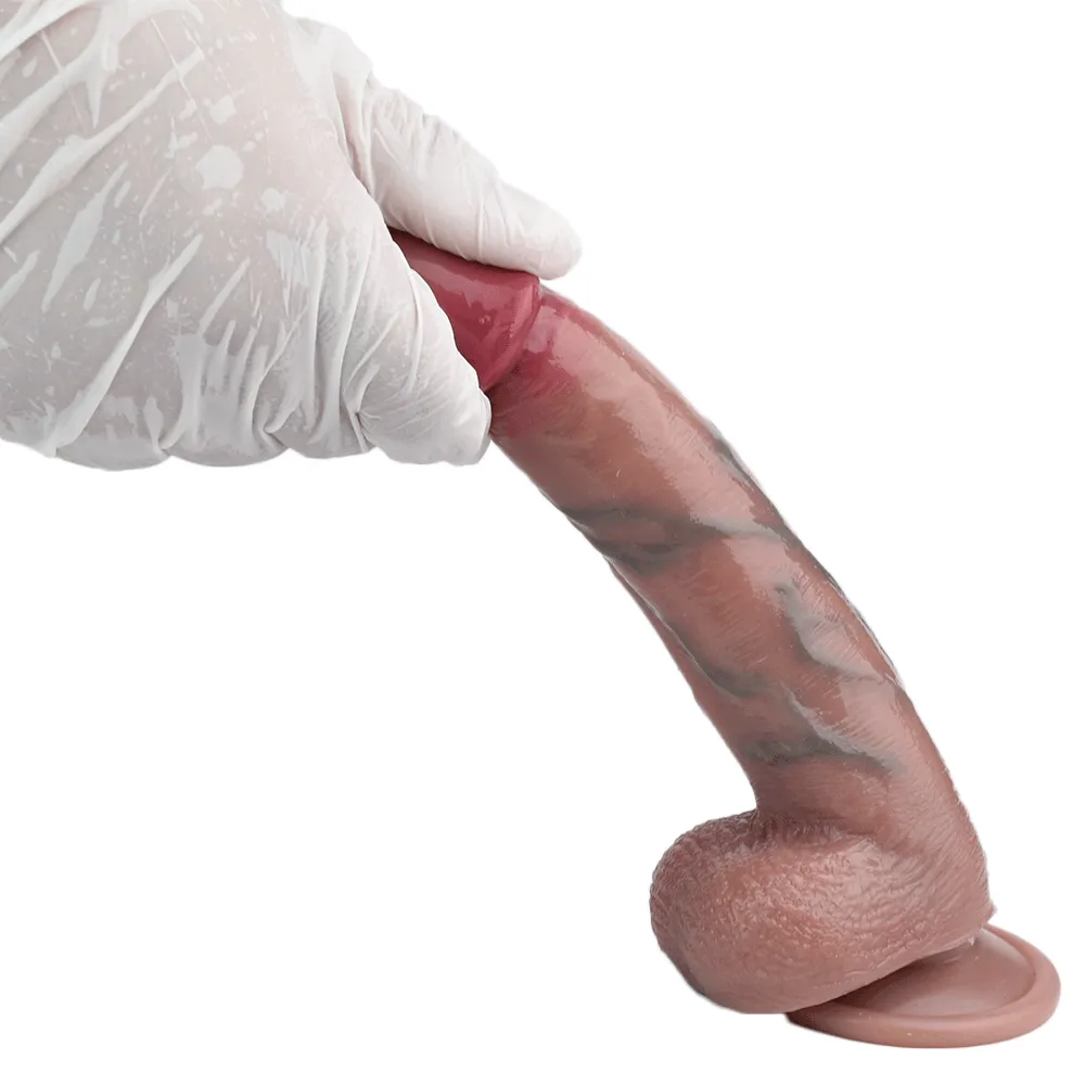 Fantasy Lifelike Anal Dildo Prostate Massager - Realistic Silicone Suction Cup Sex Toy for Women