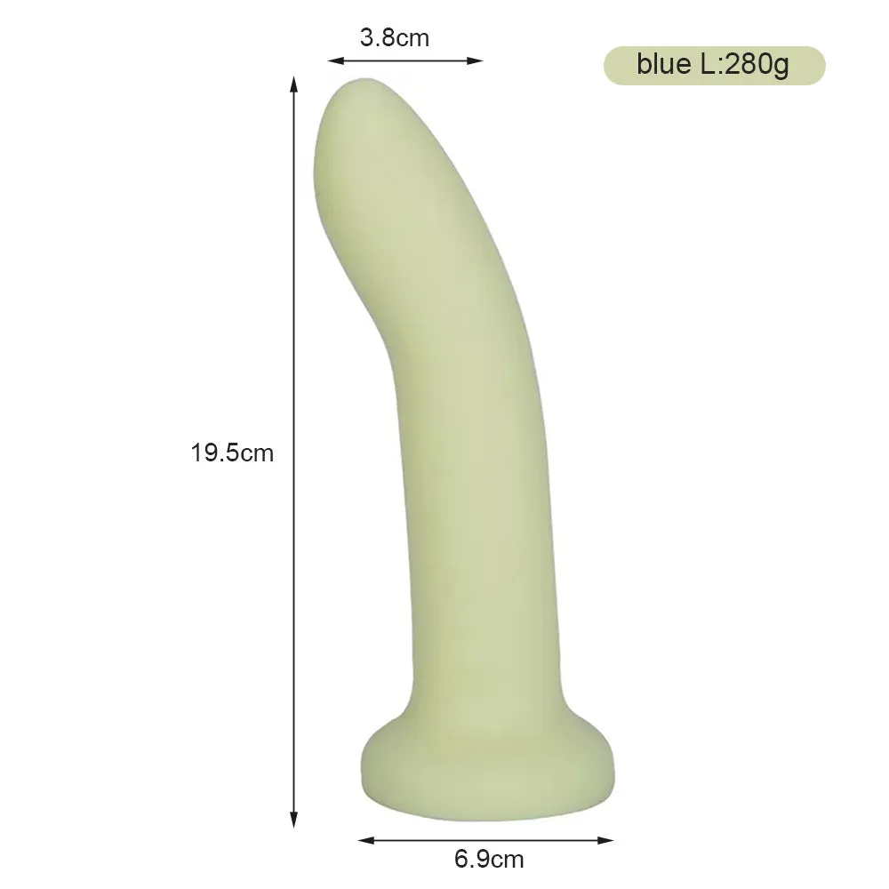 Finger Prostate Massage Anal Dildo - Silicone Butt Plug Sex Toys for Men Women