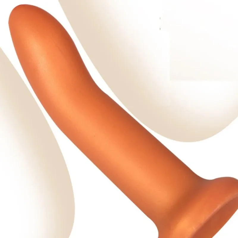 Finger Prostate Massage Anal Dildo - Silicone Butt Plug Sex Toys for Men Women