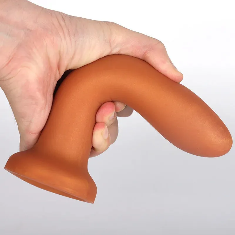 Finger Prostate Massage Anal Dildo - Silicone Butt Plug Sex Toys for Men Women