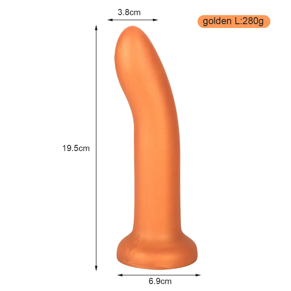 Finger Prostate Massage Anal Dildo - Silicone Butt Plug Sex Toys for Men Women