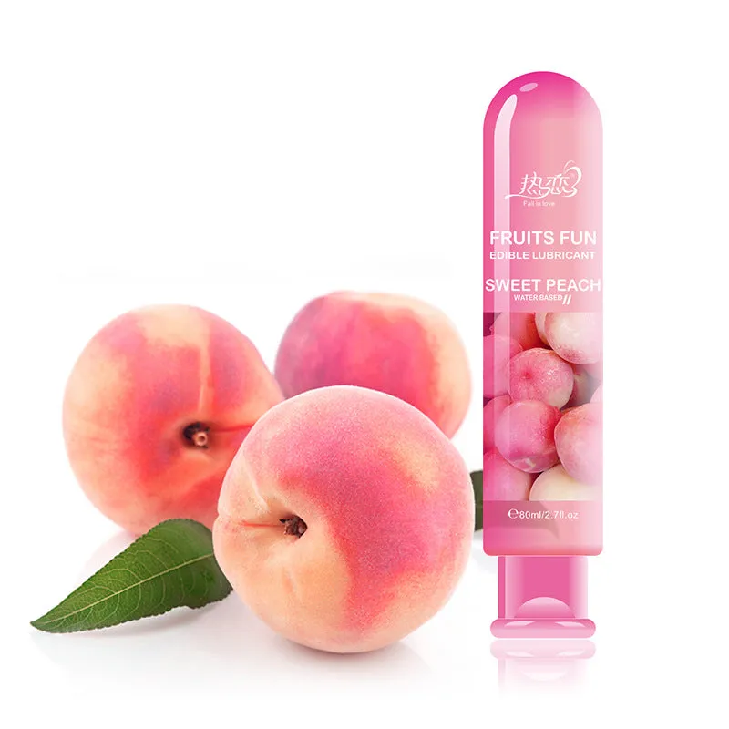 Fruit Flavour | Water - Soluble | Oral Gel | Edible Lubricant | 80ml