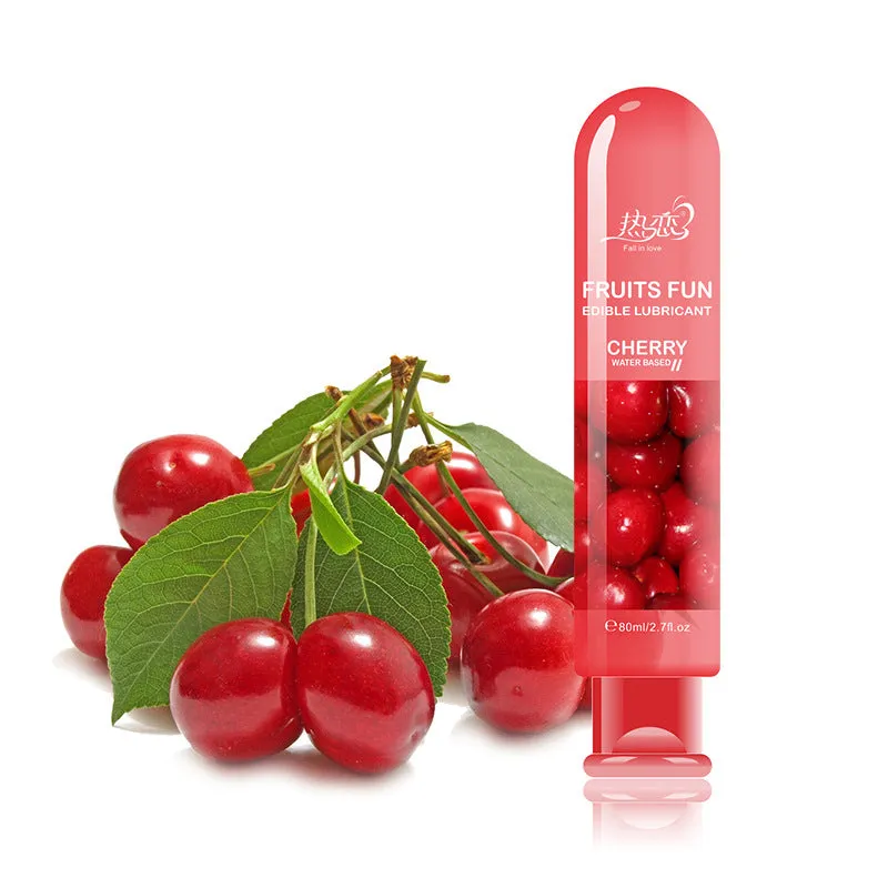 Fruit Flavour | Water - Soluble | Oral Gel | Edible Lubricant | 80ml