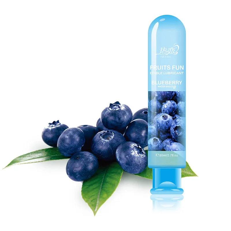 Fruit Flavour | Water - Soluble | Oral Gel | Edible Lubricant | 80ml