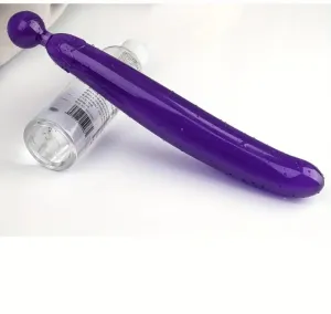 Fruit-Inspired Hidden Butt Plug Decorative PVC Anal Toy in Bright Yellow