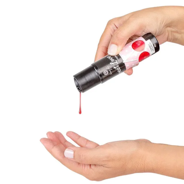 Gel intim comestibil SECRET PLAY Sweet Love - Cherry Lollypop. cu aromă de acadea cu cireșe. 55 gr
