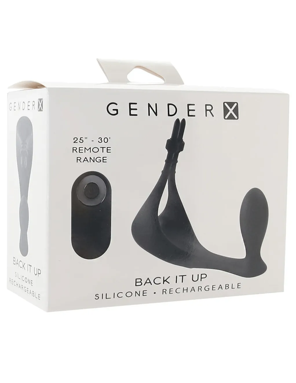 Gender X Back It Up Remote Control Plug & Ring