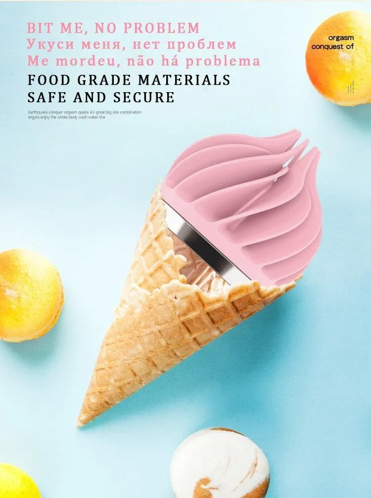Germany Satisfyer Sweet Treat Ice Cream Cone Sex Vibrator Toys