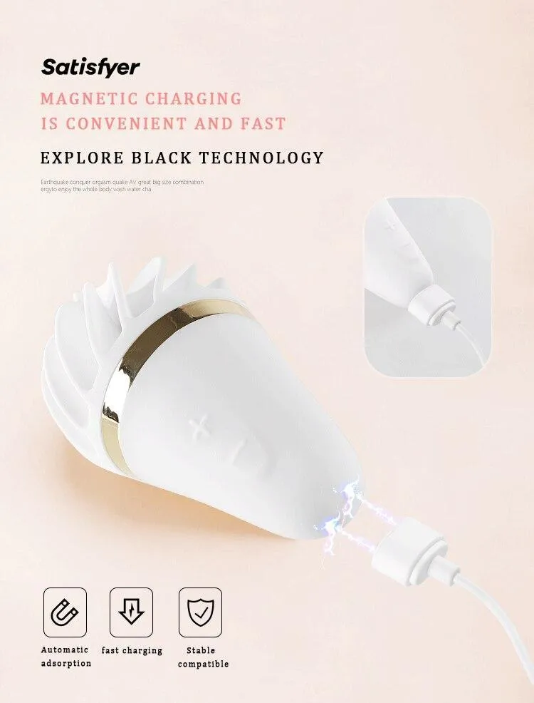 Germany Satisfyer Sweet Treat Ice Cream Cone Sex Vibrator Toys