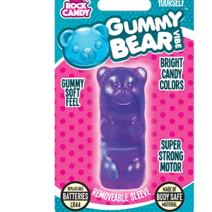 Gummy Bear Mini Vibrator - Purple