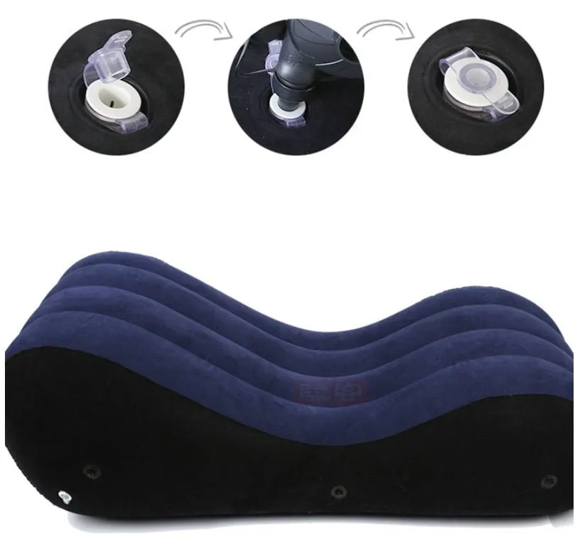 Hack Speedy Inflatable Sofa Furniture Knight Sex Cushion Bed Chair PF3207
