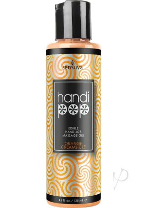 Handipop Massage Gel Orange Cream 4.2 Oz