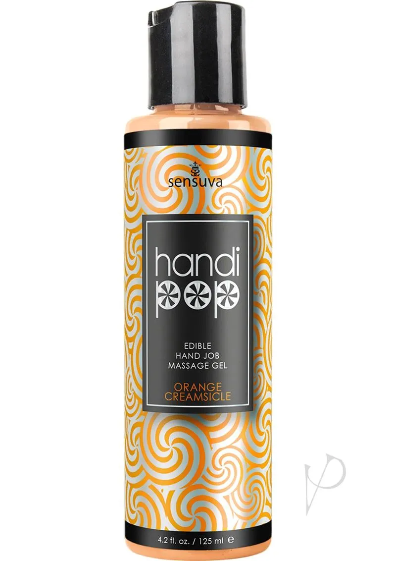 Handipop Massage Gel Orange Cream 4.2 Oz