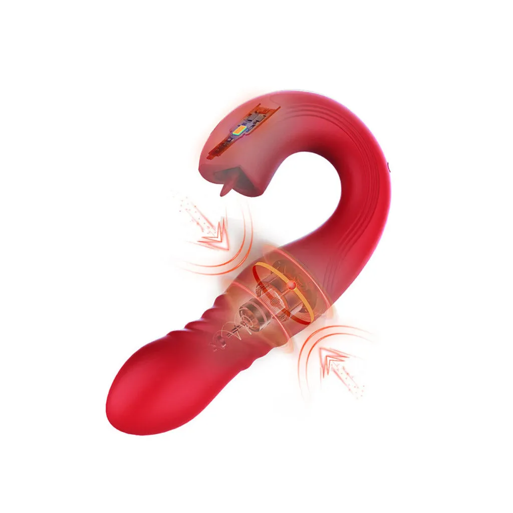 Honey Play Box Joi Rotating Head G-Spot Vibrator. Maroon