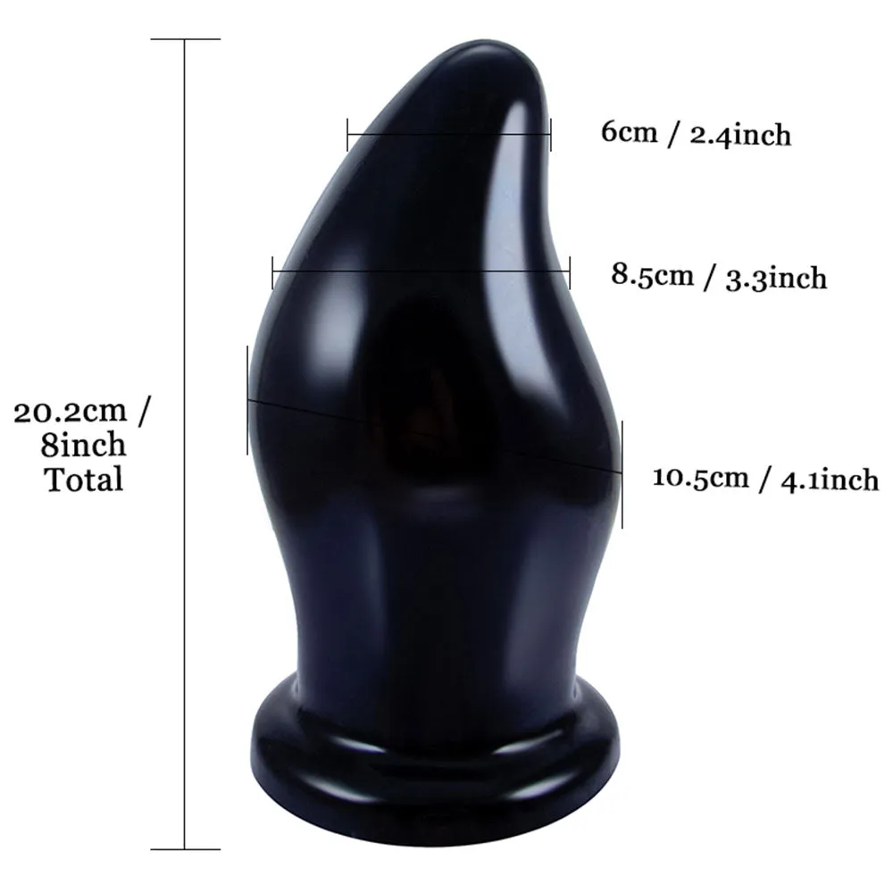 Huge Dildo Butt Plug - Big Girth Anal Dildo Silicone Dildos Sex Pleasure