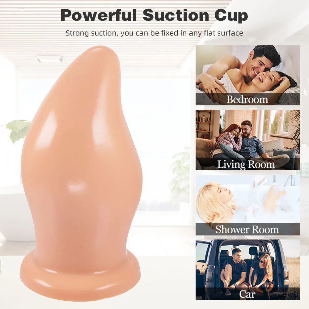 Huge Dildo Butt Plug - Big Girth Anal Dildo Silicone Dildos Sex Pleasure