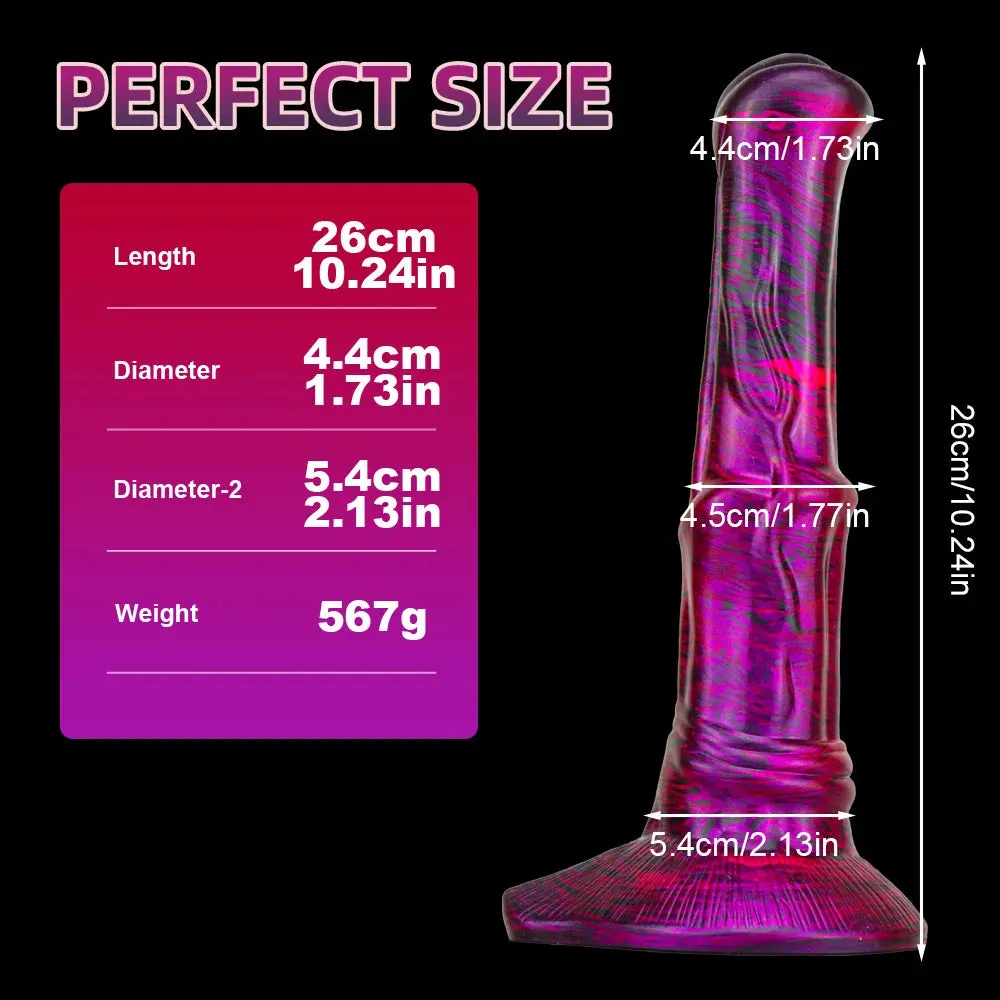 Huge Horse Dildo Butt Plug - Monster Animal Dildos Big Suction Cup Silicone Anal Toys