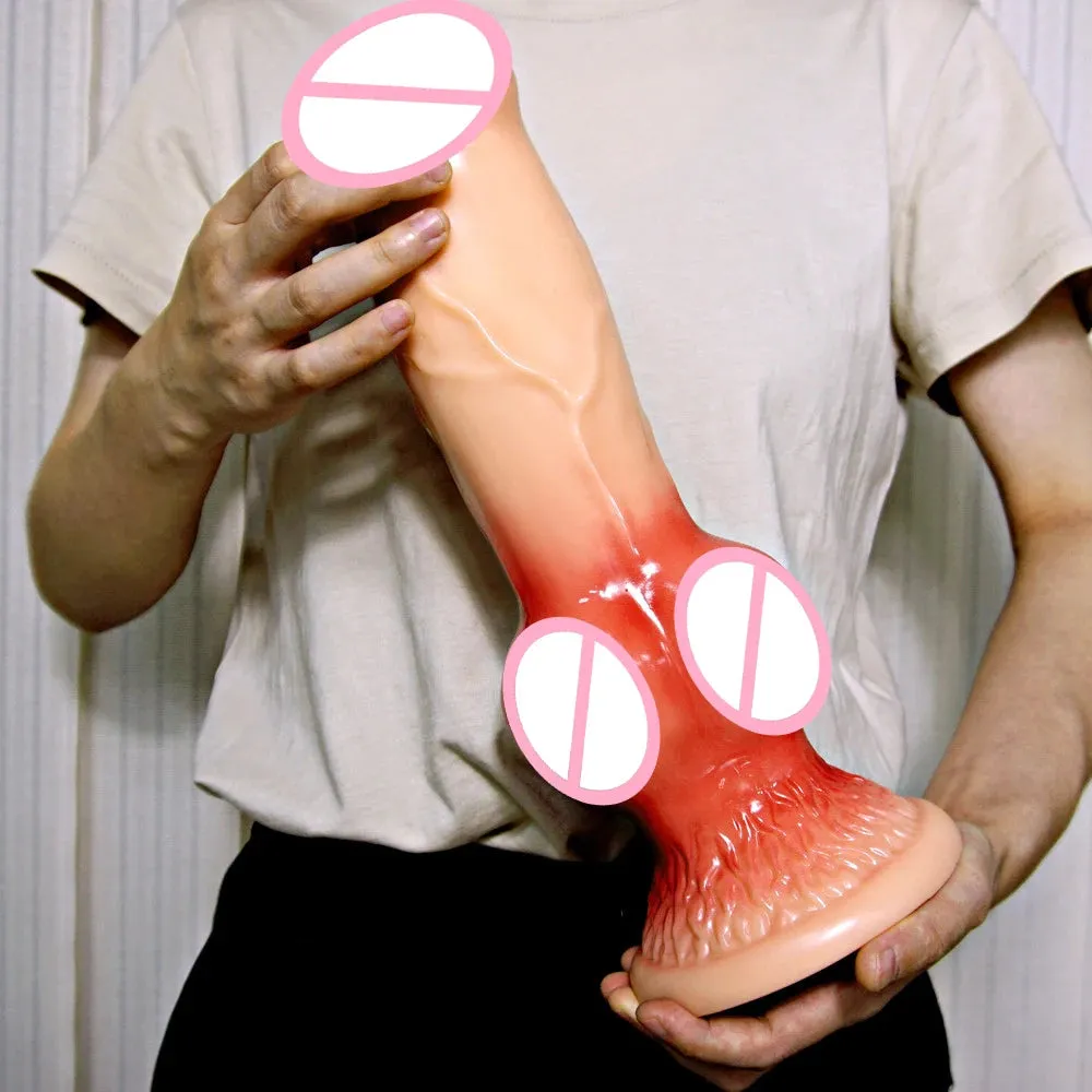 Huge Monster Anal Dildo Butt Plug - Big Horse Animal Lifelike Male Female Sex Toys