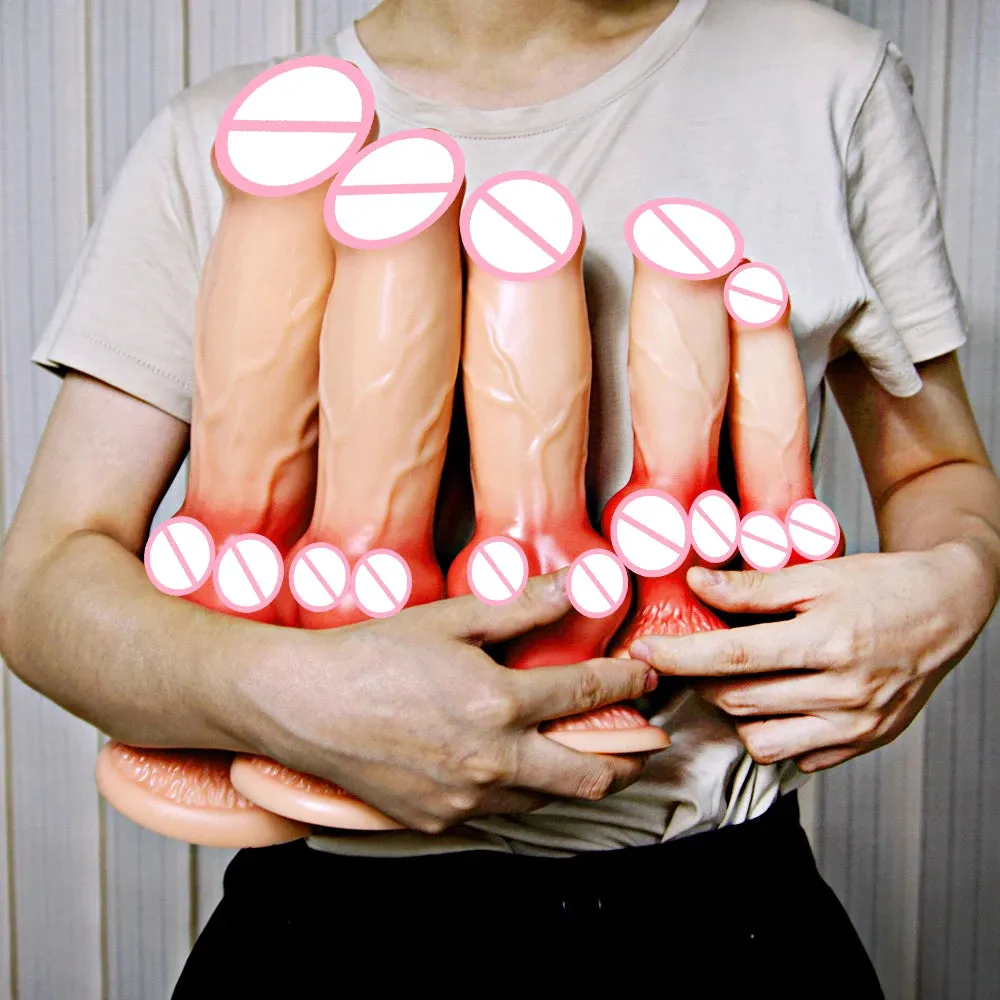 Huge Monster Anal Dildo Butt Plug - Big Horse Animal Lifelike Male Female Sex Toys
