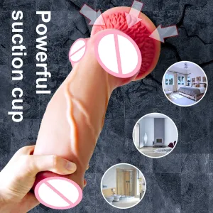 Huge Monster Anal Dildo Butt Plug - Big Horse Animal Lifelike Male Female Sex Toys