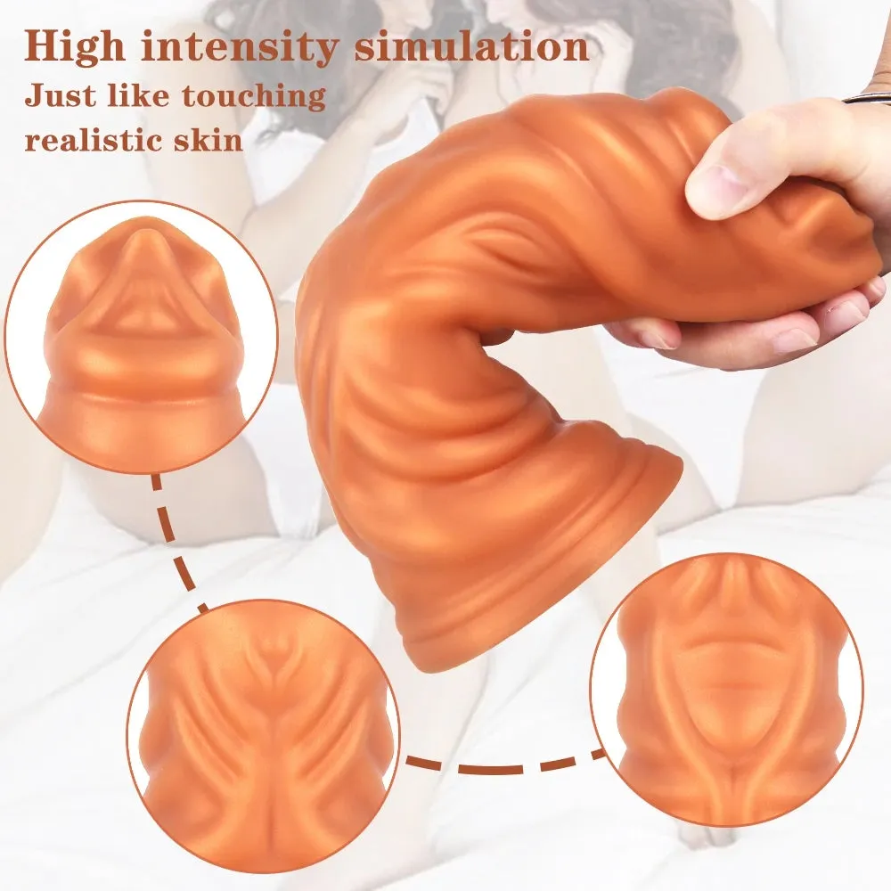 Huge Monster Dildo Butt Plug - Exotic Fantasy Dildos Suction Cup Male Female Sex Toy
