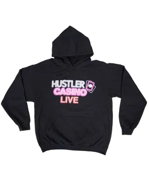 HUSTLER® Casino Neon Live Hoodie