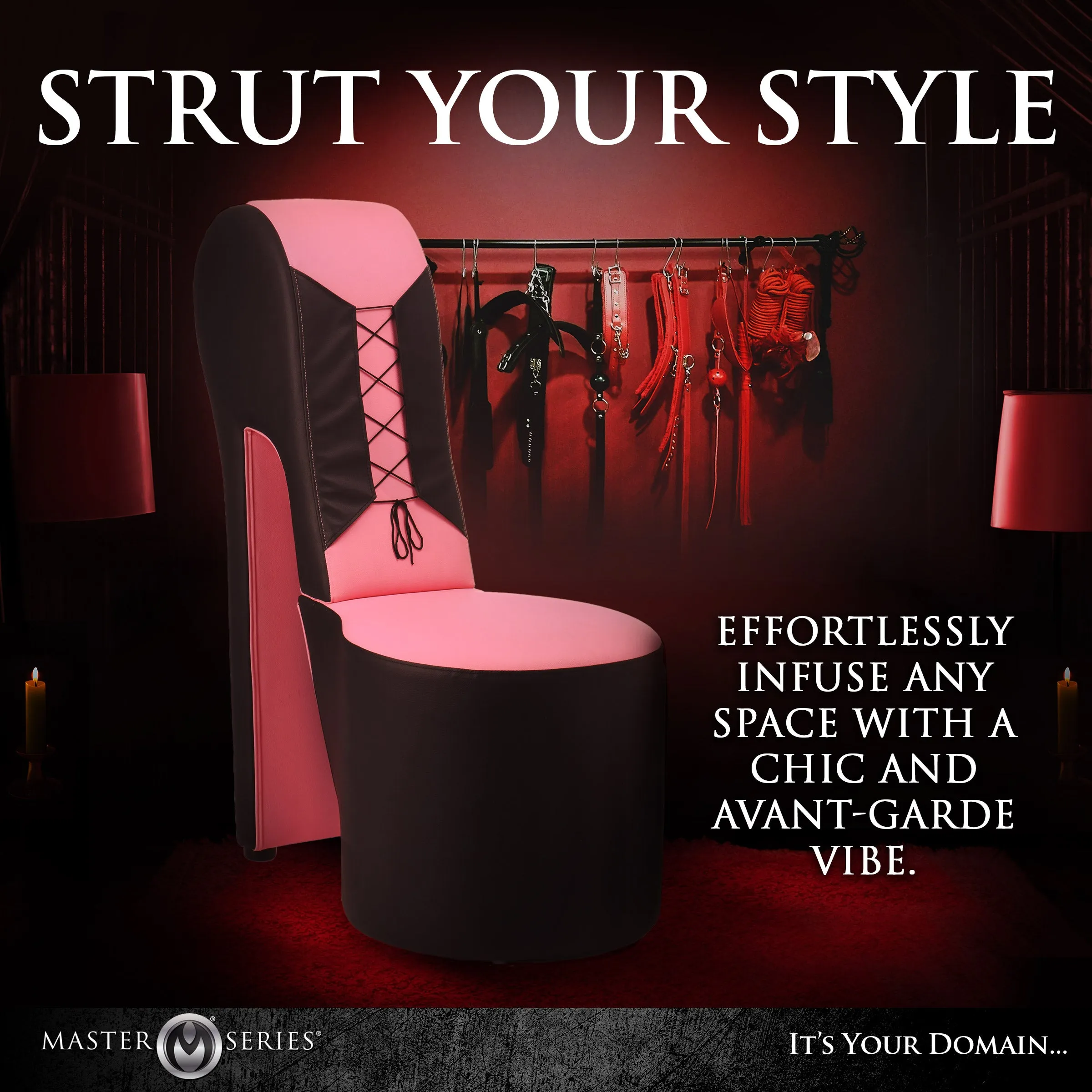 Iconic Stiletto Heel Chair for Sensual Delights