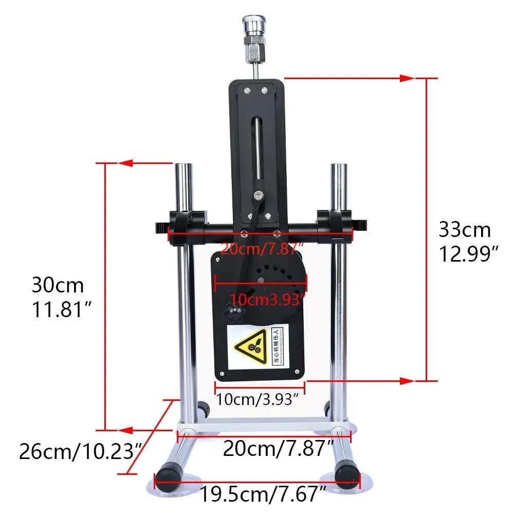 Intelligent APP Controlled Premium Sex Machine with Various Attachments