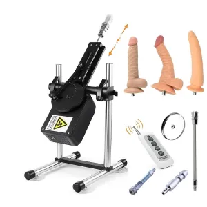 Intelligent APP Controlled Premium Sex Machine with Various Attachments