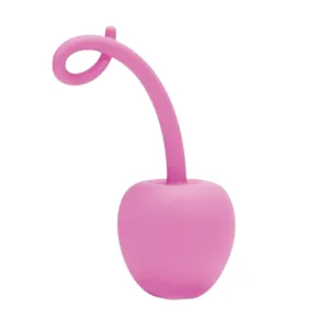 Jucărie erotică TOYZ4LOVERS My Secret Cherry Pink. în formă de cireașă. utilizare vaginală sau anală. din silicon. roz