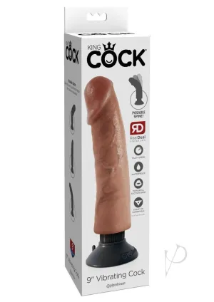Kc 9 Vibrating Cock Tan