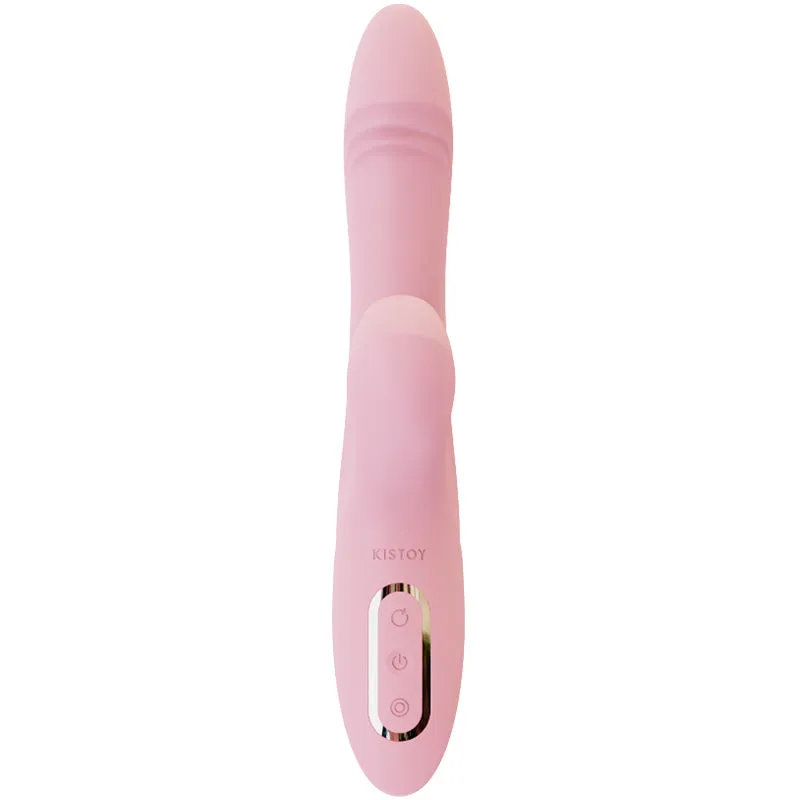 KISTOY Katy Max Rotation & Suction Rabbit Vibrating Dildo