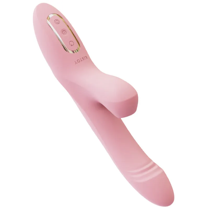 KISTOY Katy Max Rotation & Suction Rabbit Vibrating Dildo