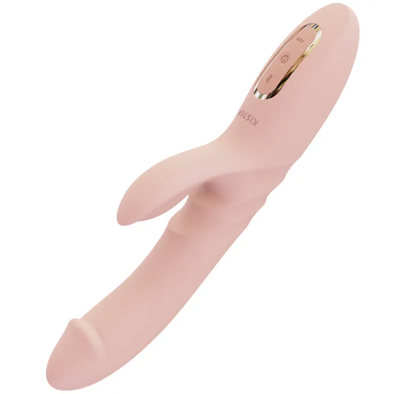 KISTOY Katy Pro Thrusting Rabbit Vibrating Dildo