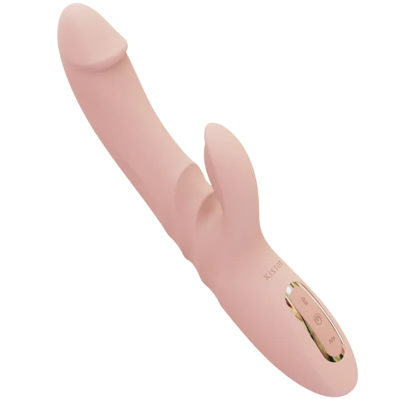 KISTOY Katy Pro Thrusting Rabbit Vibrating Dildo