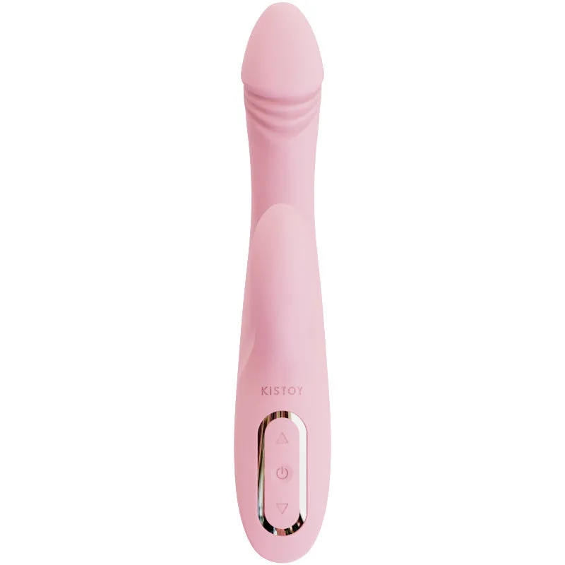 KISTOY Katy Warming Rabbit Vibrating Dildo