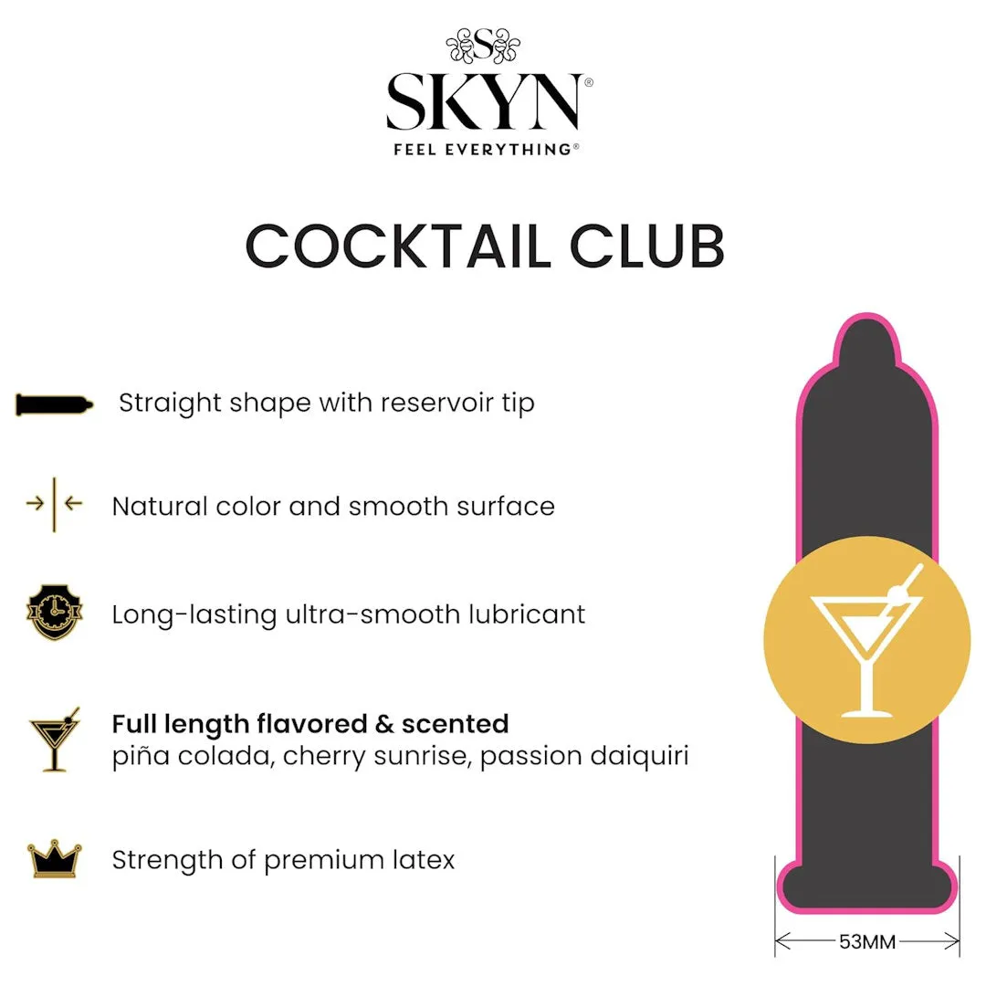 LifeStyles SKYN Cocktail Club Non-Latex Condoms