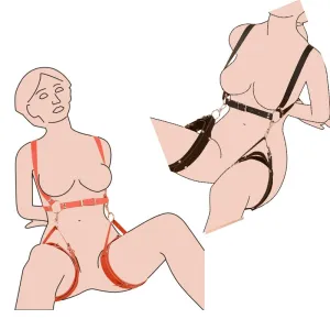 Lovemesex Position Master Mega Bondage Restraint for Easy Legs-up Sex Play