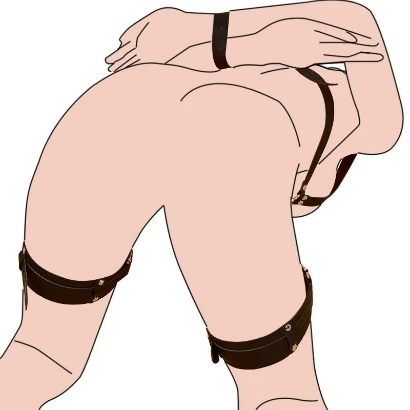 Lovemesex Position Master Mega Bondage Restraint for Easy Legs-up Sex Play