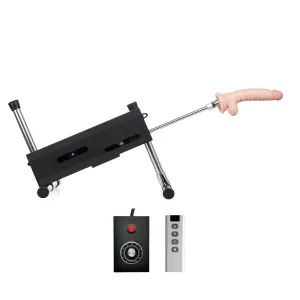 Lustti Best Budget Sex Machine Mini FM18 with 120-Watt Motor. Anti-Rotation Connecting System