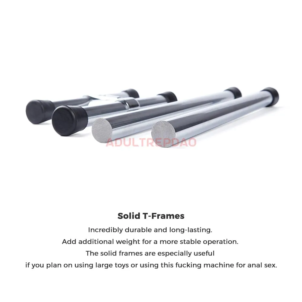 Lustti Bestseller Sex Machine FM18 with 120-Watt Motor. Anti-Rotation Connecting System