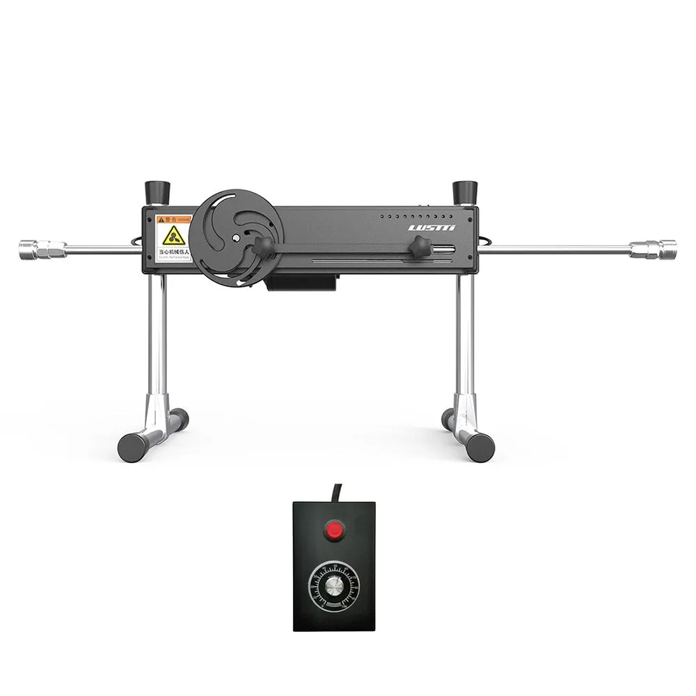 Lustti Bestseller Sex Machine FM18 with 120-Watt Motor. Anti-Rotation Connecting System