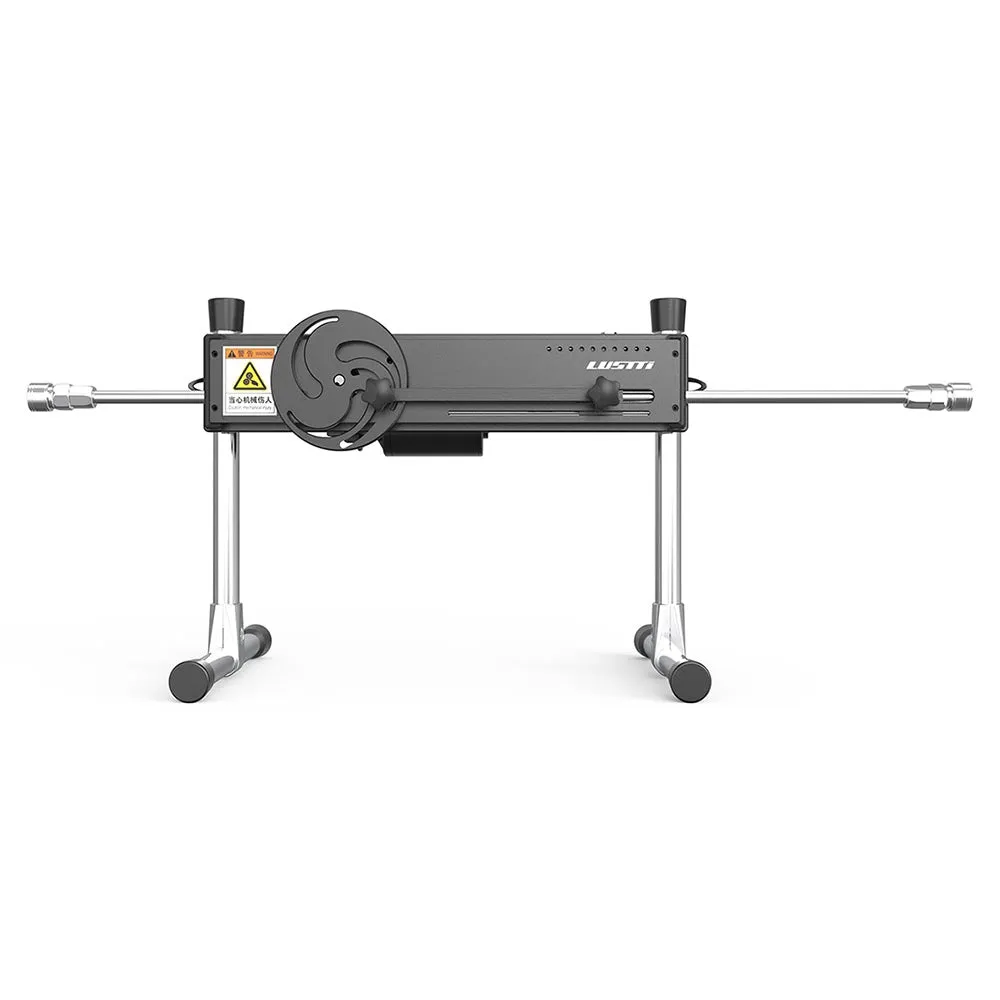 Lustti Bestseller Sex Machine FM18 with 120-Watt Motor. Anti-Rotation Connecting System