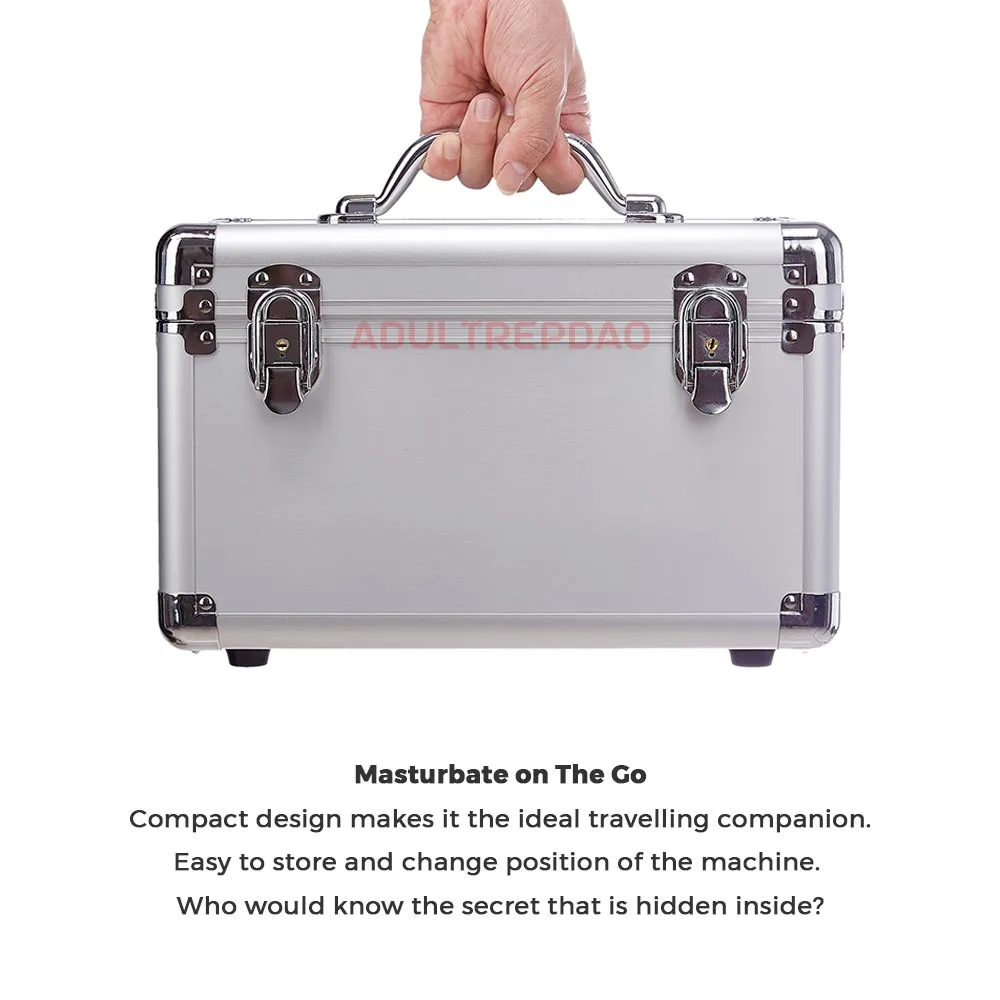 Lustti Fuck Toolbox Sex Machine FM05 with 120-Watt Motor. Anti-Rotation Connecting System